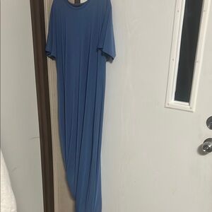 4 for $30 Elegant Blue Maxi Dress